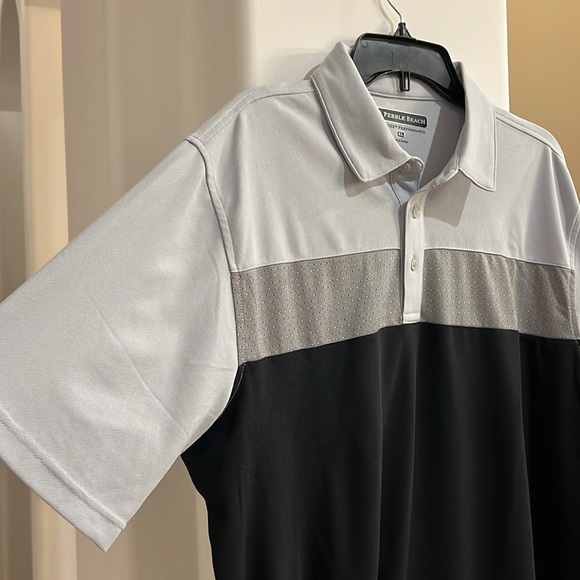 Pebble Beach Mens Golf Shirt XL - Picture 3 of 6